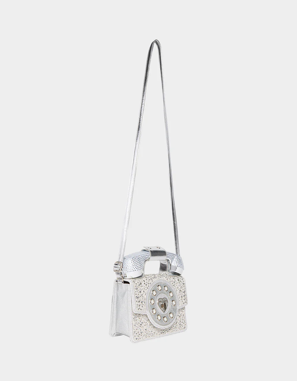 KITSCH MILLION STARS PHONE BAG SILVER - Image 4