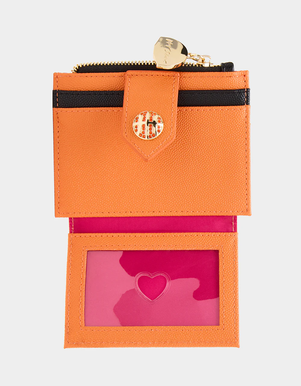 DONT BLOCK ME BIFOLD WALLET ORANGE - Image 5